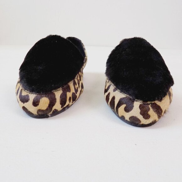 nwt Ariana Bohling alpaca loafers cheetah print - Picture 5 of 11